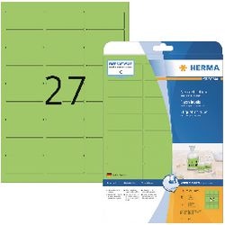 Etiketten herma