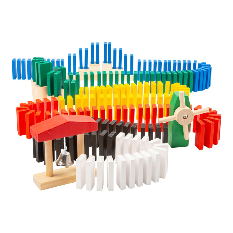 Load image into Gallery viewer, Small foot - houten domino rally, 490dlg.
