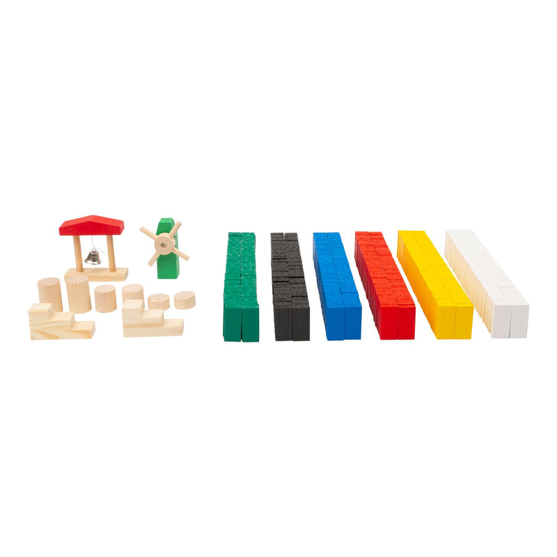 Load image into Gallery viewer, Small foot - houten domino rally, 490dlg.
