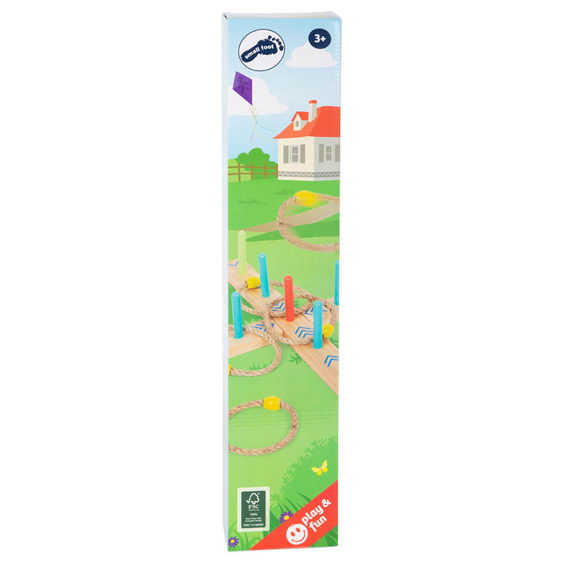 Load image into Gallery viewer, Small foot - houten ringwerpspel active
