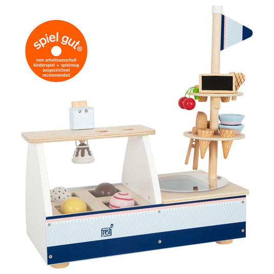 Small foot - houten ijskraam, 21dlg.