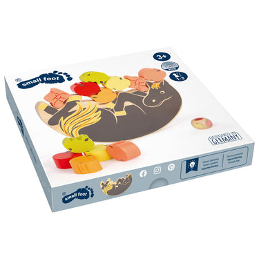 Small foot - houten balansspel paard,7dlg.