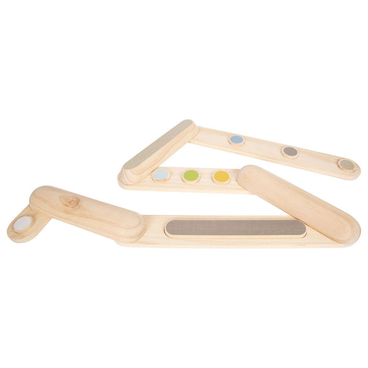 Small foot - houten balans balk avontuur, 7dlg.