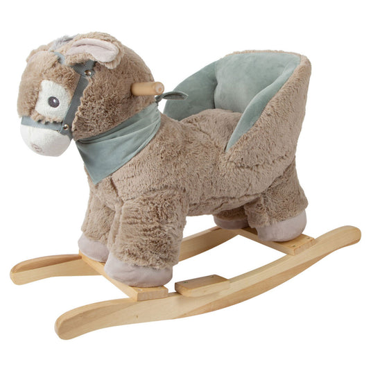 Small foot - houten hobbel ezel met stoel