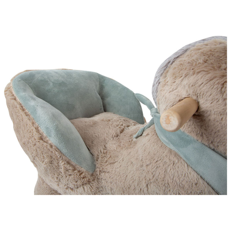 Load image into Gallery viewer, Small foot - houten hobbel ezel met stoel
