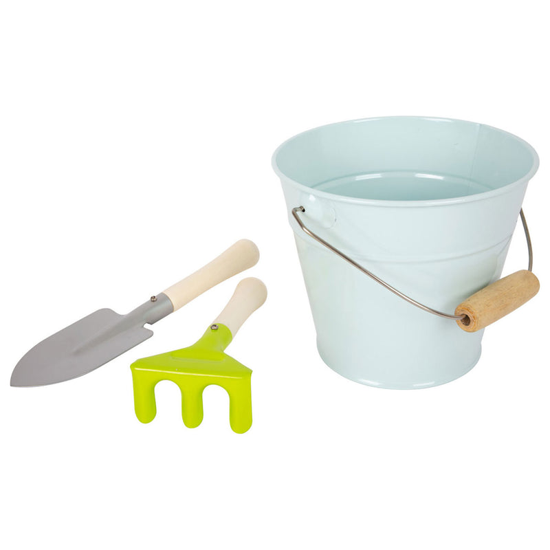 Load image into Gallery viewer, Small foot - houten kinder tuingereedschap, 8dlg.
