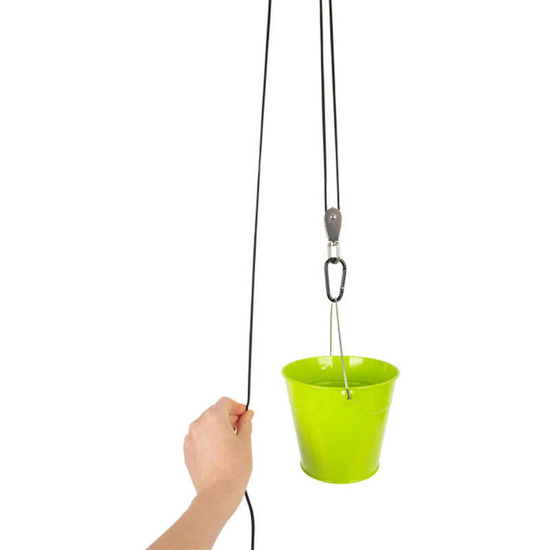 Load image into Gallery viewer, Small foot - emmer groen met katrol
