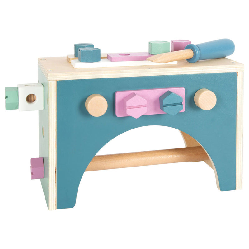 Load image into Gallery viewer, Small foot - houten gereedschapskist nordic 2in1, 28dlg.
