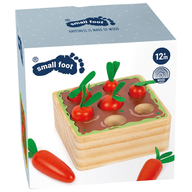 Load image into Gallery viewer, Small foot - houten wortel vormenstoof, 8dlg.
