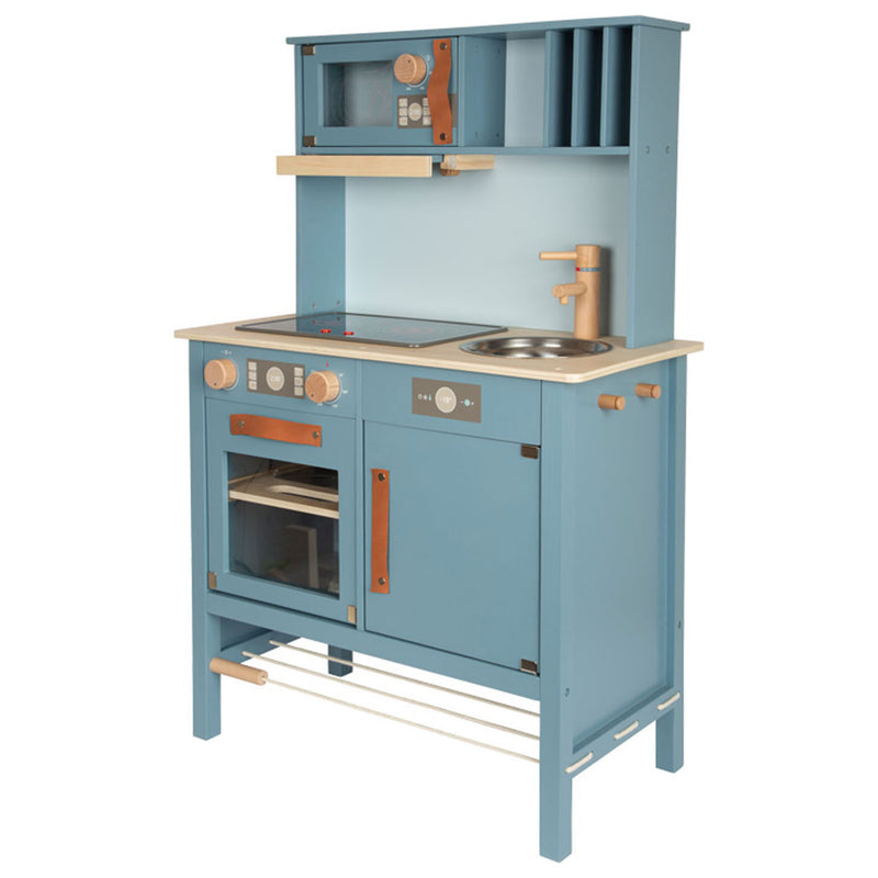 Load image into Gallery viewer, Small foot - houten kinderkeuken blauw, 7dlg.
