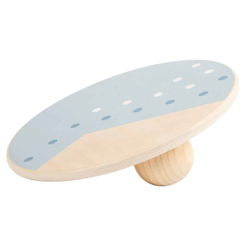 Load image into Gallery viewer, Small foot - houten balansbord blauw
