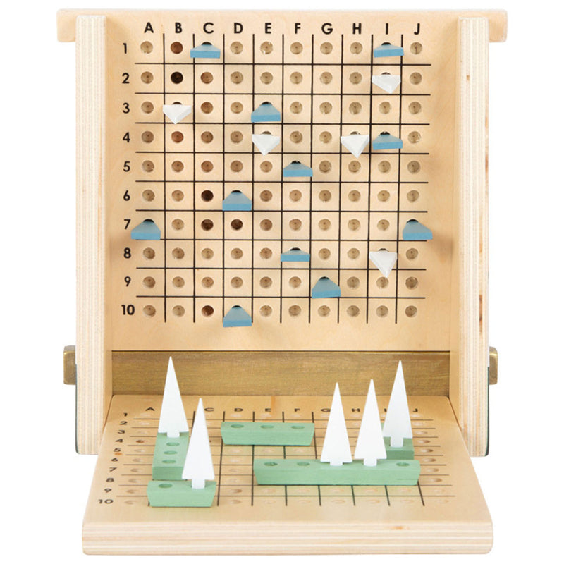 Load image into Gallery viewer, Small foot - houten strategie spel slag om de schepen
