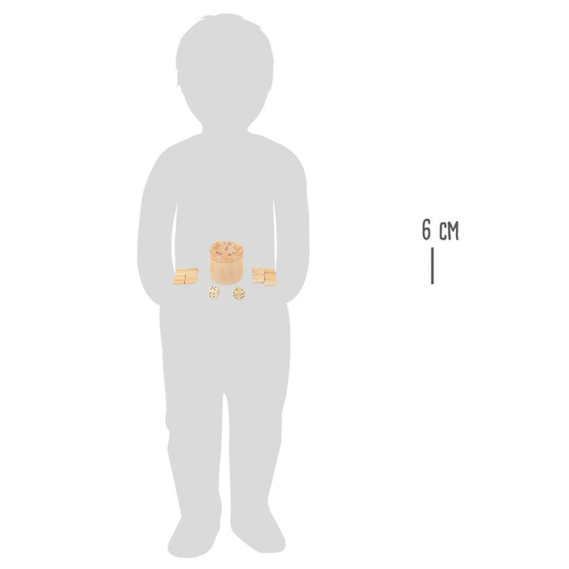 Load image into Gallery viewer, Small foot - dobbelspel super six dice

