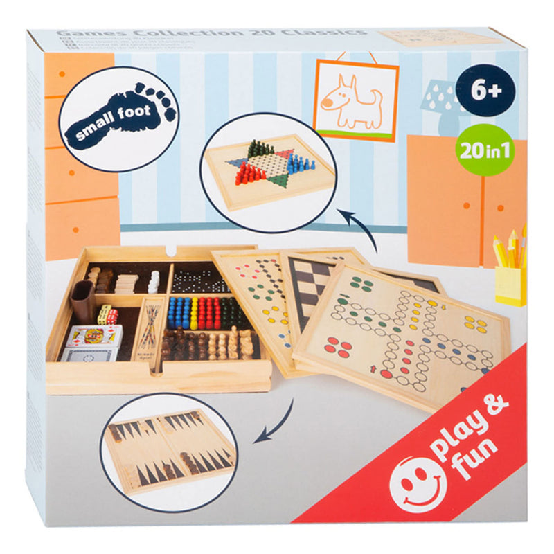 Load image into Gallery viewer, Small foot - houten spellen collectie, 20 klassiekers
