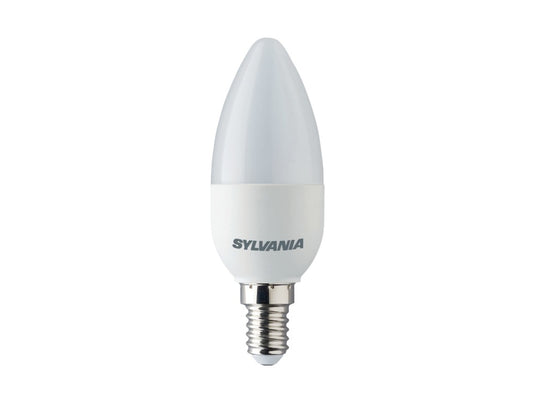 Sylvania 0027544 led-lamp e14 kaars 6.5 w 470 lm 2700k - 2000 k