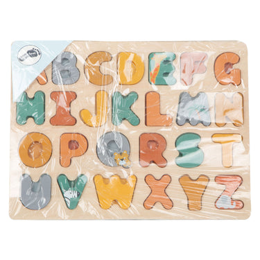 Small foot - houten alfabet puzzel safari