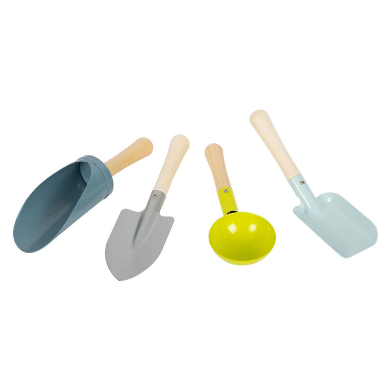 Load image into Gallery viewer, Small foot - metalen schepjes, 4dlg.

