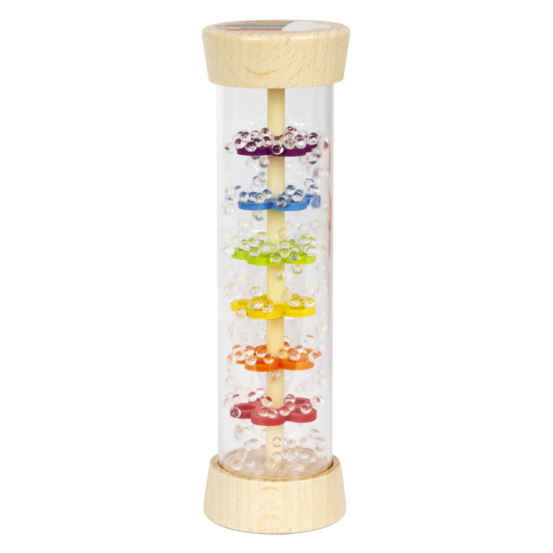 Load image into Gallery viewer, Small foot - houten regenmaker regenboog
