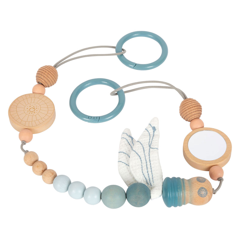 Load image into Gallery viewer, Small foot - houten kinderwagenketting zeekust
