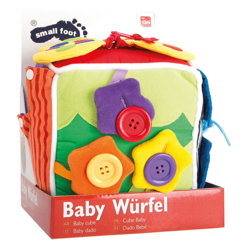 Load image into Gallery viewer, Small foot - baby kubus natuur pluche
