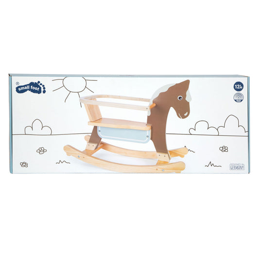 Small foot - hobbelpaard met zitje bruin