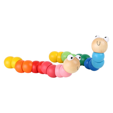 Small foot - houten rups motoriek