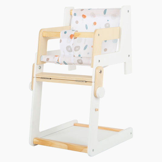 Small foot - houten combi poppenstoel little button