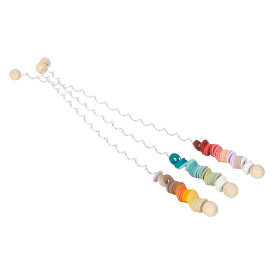 Small foot - houten spiraalbaan met gekleurde schijven