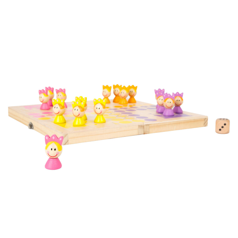 Load image into Gallery viewer, Small foot - houten ludospel prinses
