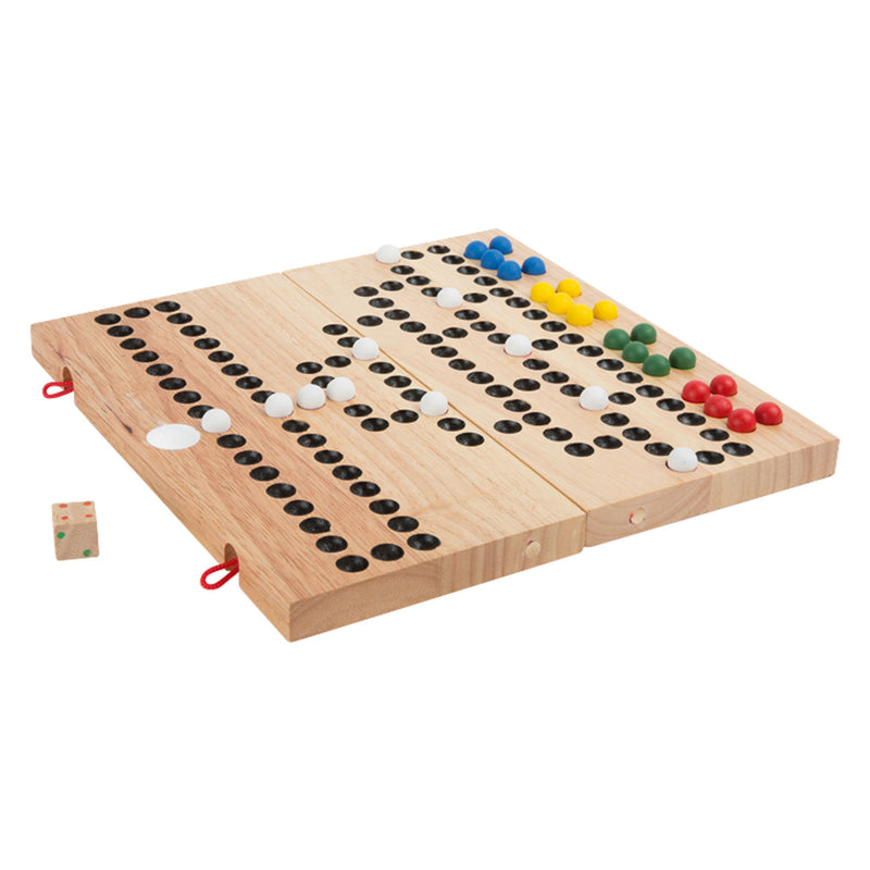 Load image into Gallery viewer, Small foot - houten barricade dobbelspel
