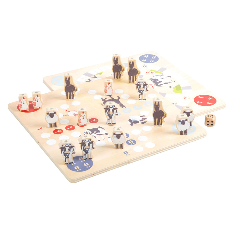 Load image into Gallery viewer, Small foot - houten spellen 4in1 collectie
