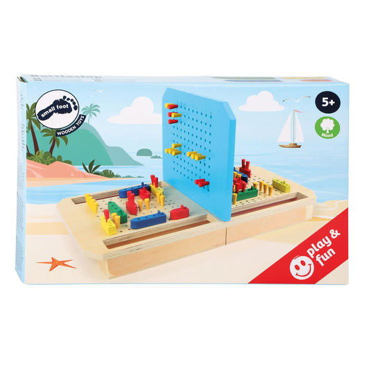 Small foot - houten denkspel slagschip