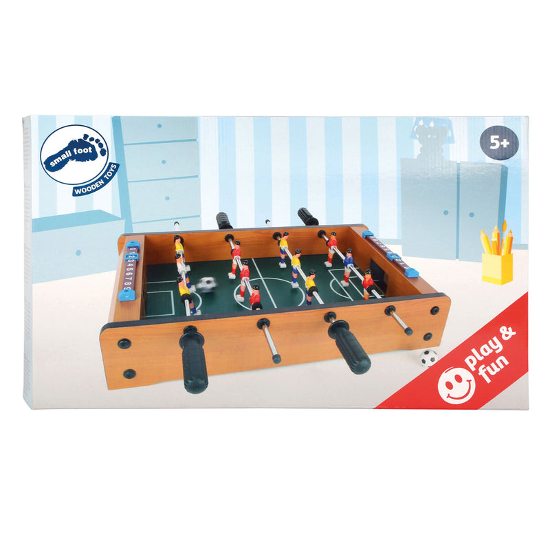 Load image into Gallery viewer, Small foot - houten tafelvoetbal klein
