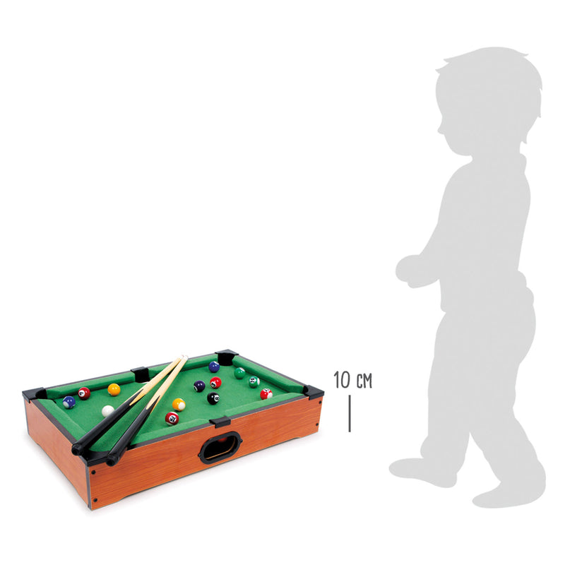 Load image into Gallery viewer, Small foot - houten mini tafelbiljart klein
