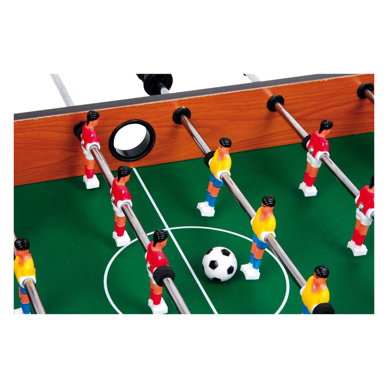 Load image into Gallery viewer, Small foot - houten tafelvoetbal bruin klein
