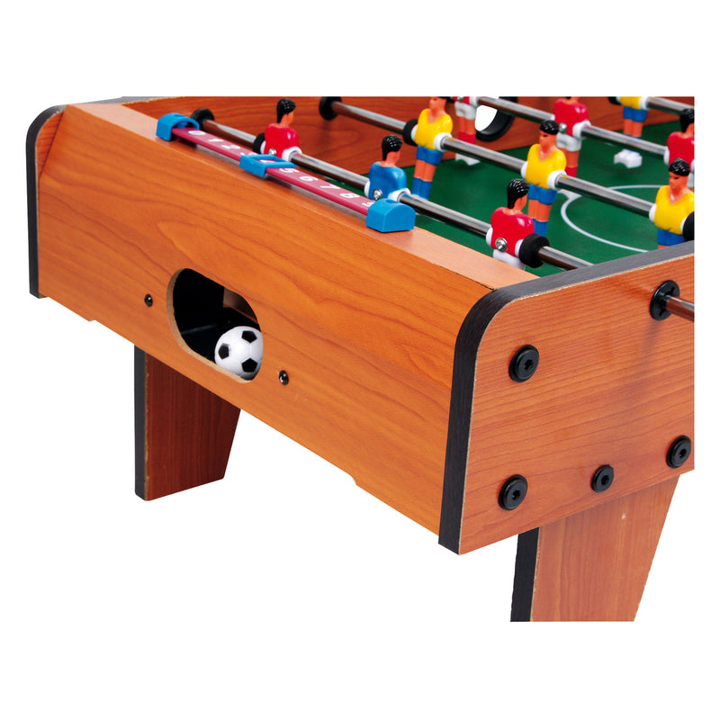 Load image into Gallery viewer, Small foot - houten tafelvoetbal bruin klein
