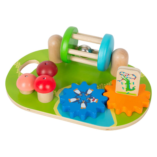 Small foot - houten themapark activeitenbord