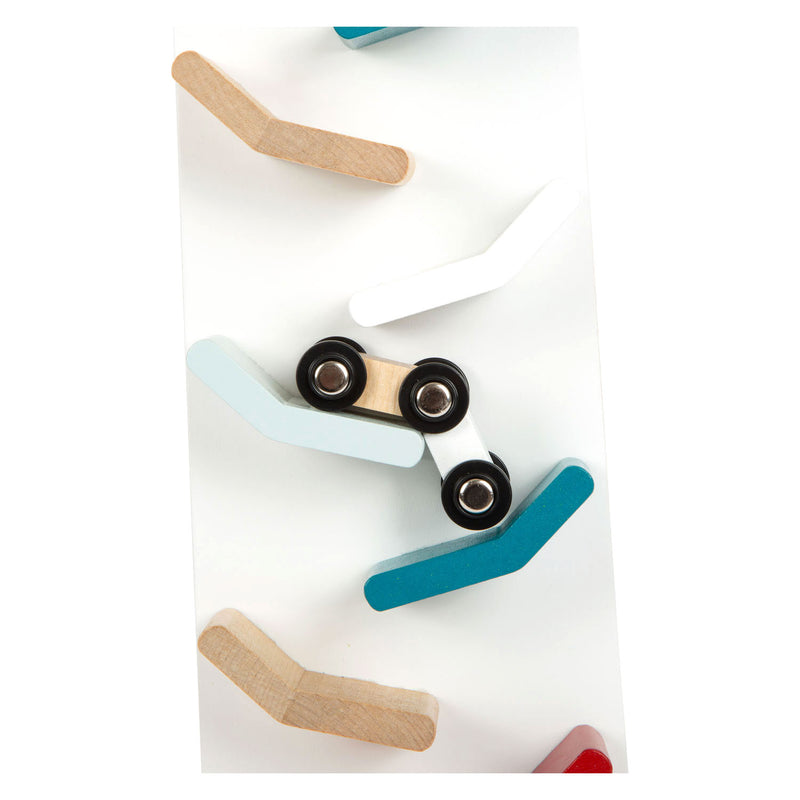 Load image into Gallery viewer, Small foot - houten autobaan toren met auto's, 3dlg.
