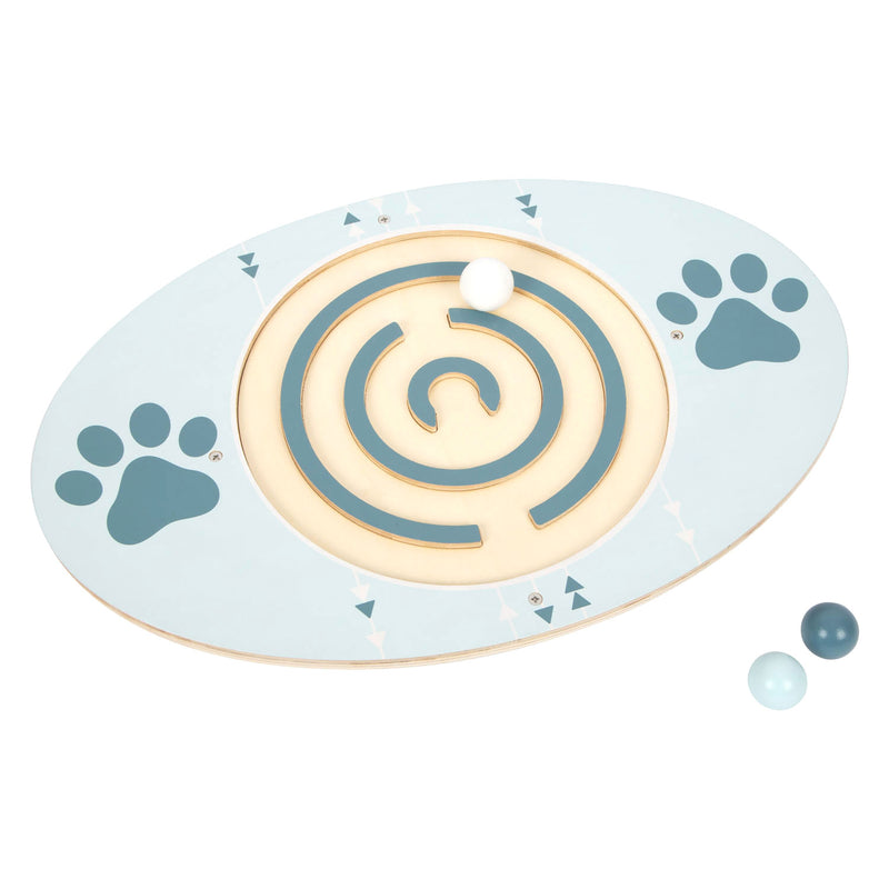 Load image into Gallery viewer, Small foot - houten balansbord sky paw, 3dlg.
