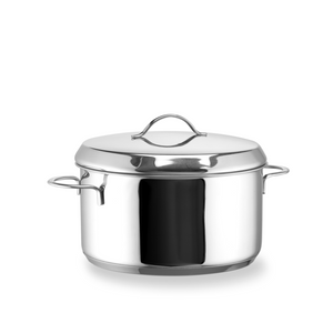 Eurocuisine kookpan 12 cm rvs met stalen hand greep 1.2liter