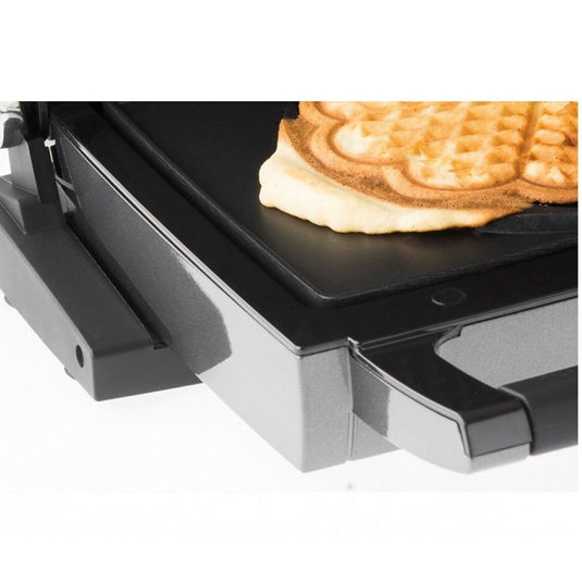 Fritel 142355 bakplaten hartjesvorm aluminium zwart