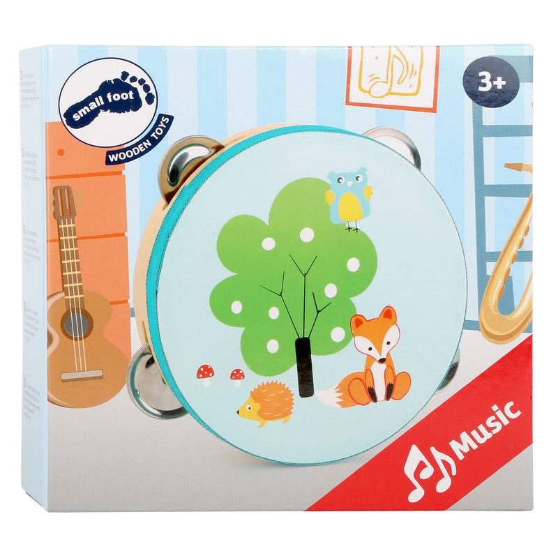Load image into Gallery viewer, Small foot - houten tamboerijn kleine vos
