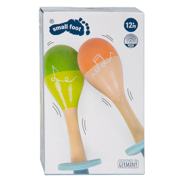 Small foot - houten maracas groovy beats