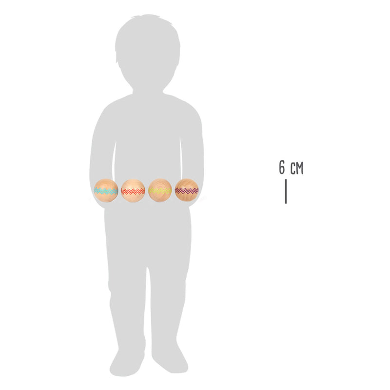 Load image into Gallery viewer, Small foot - houten jeu de boules, 9dlg.
