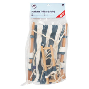 Small foot - houten peuterschommel marineblauw, 120cm