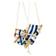 Small foot - houten peuterschommel marineblauw, 120cm