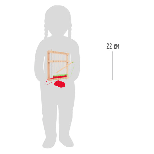Small Foot - Houten Weefgetouw Compact, 6dlg.