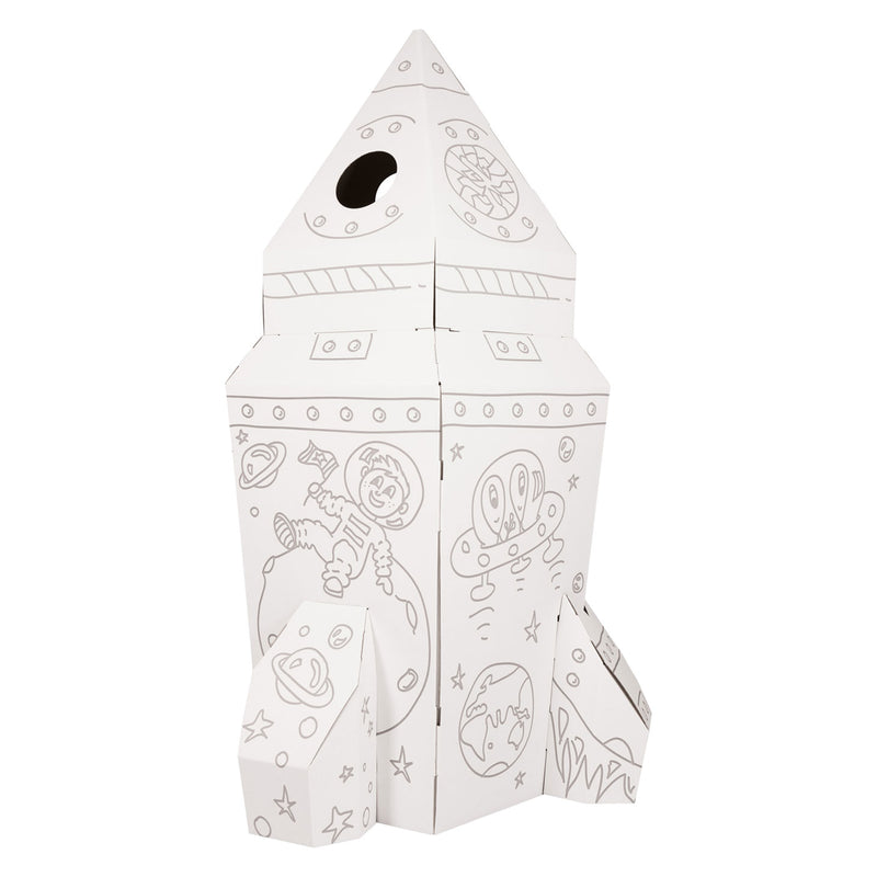 Load image into Gallery viewer, Small Foot Kartonnen Speelhuis Raket, 105x105x169cm
