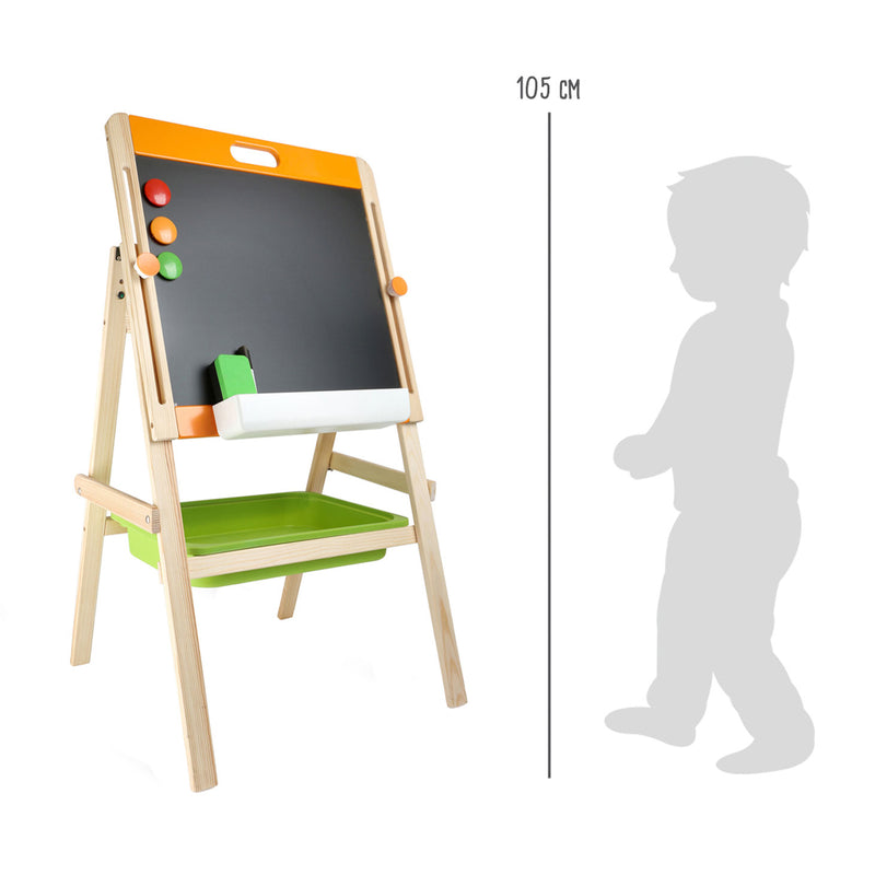 Load image into Gallery viewer, Small foot - houten krijt- en magneetbord, 7dlg.
