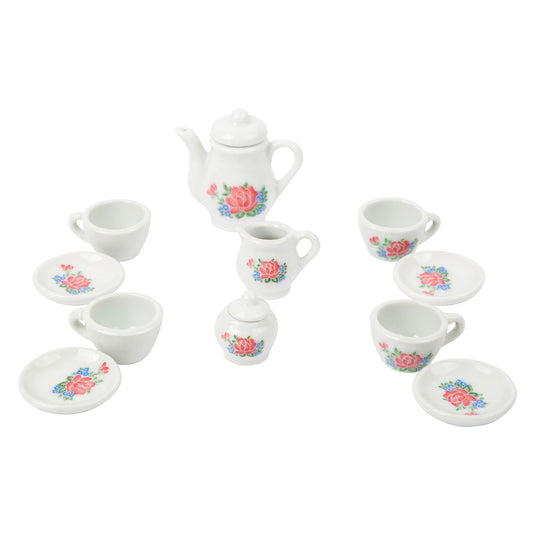Small Foot Koffie en Theeservies Porselein in Koffer, 14dlg.